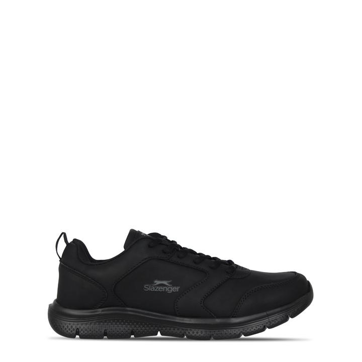 Slazenger Men's Black Force Mesh Trainer Size 9