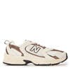Wht/Brown Print