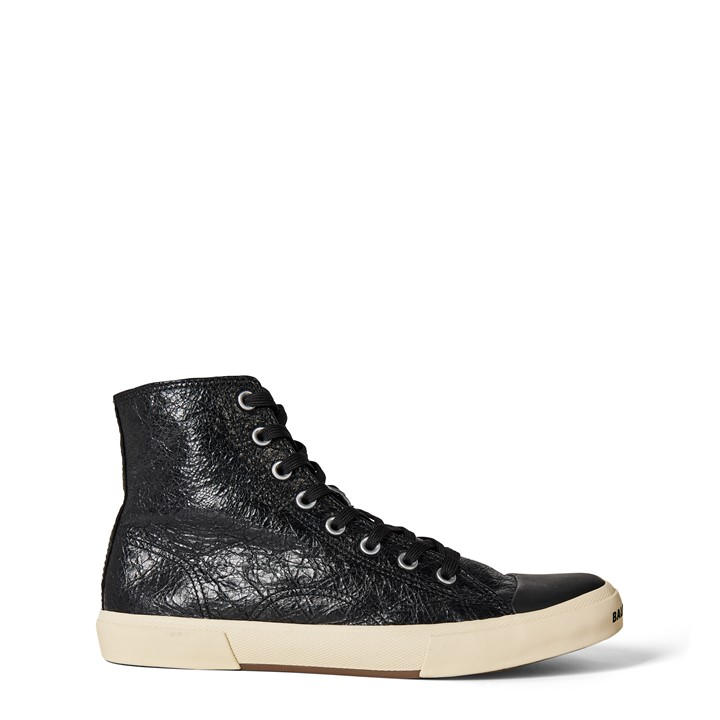 Balenciaga Paris High Tops In Black