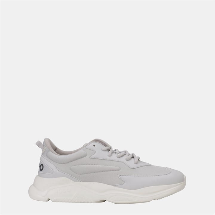 Hugo Men's Grey Leon Running Trainers Size 7
