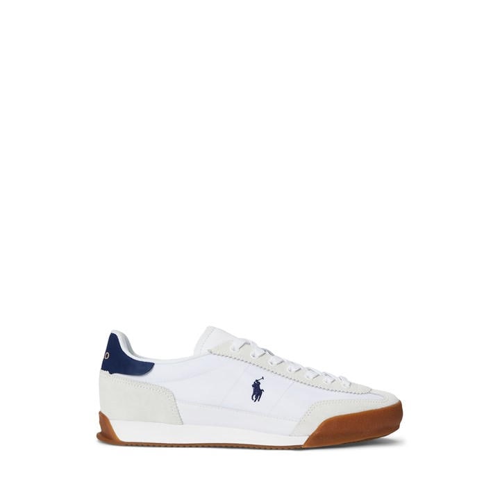 Polo Ralph Lauren Men's White Hester Trainers Size 10