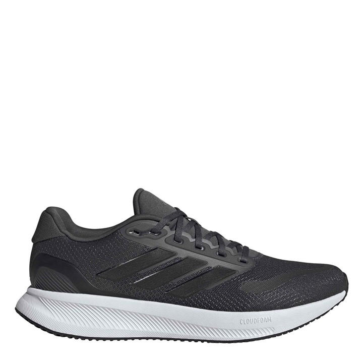 Adidas Men's Grey Run Falcon 5 Trainers Size 6.5