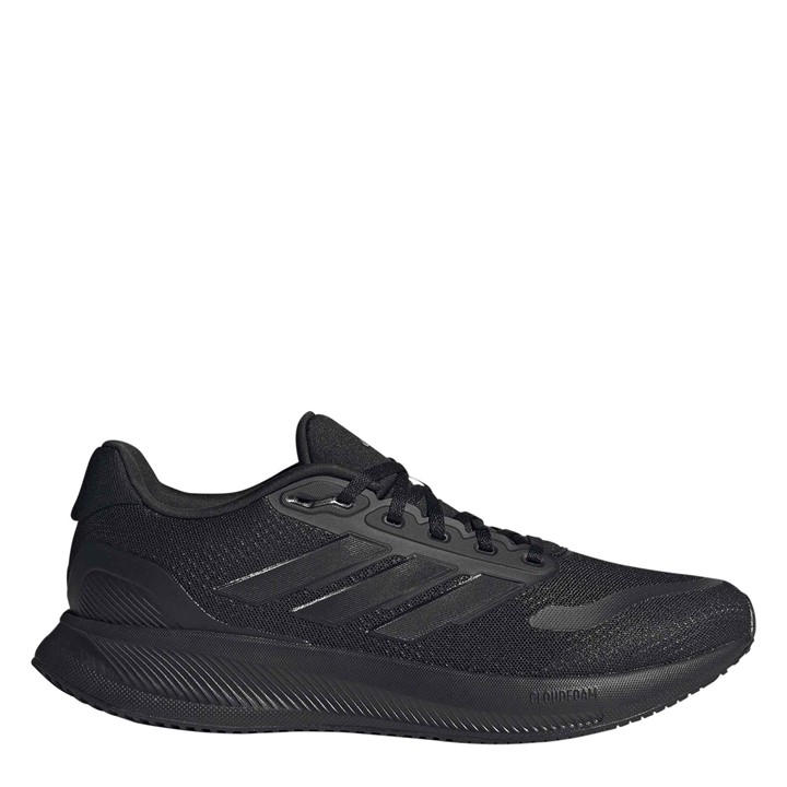 Adidas Men's Black Run Falcon 5 Trainers Size 8.5