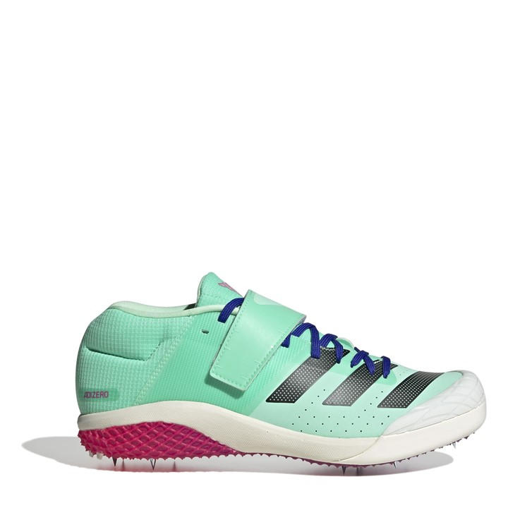 Adidas Men's Green Adizero Javelin Shoes Size 9.5
