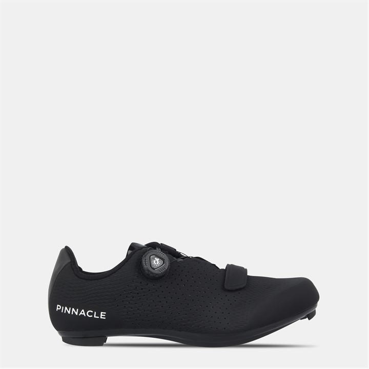 Pinnacle Unisex Black Radium Road Cycling Shoes