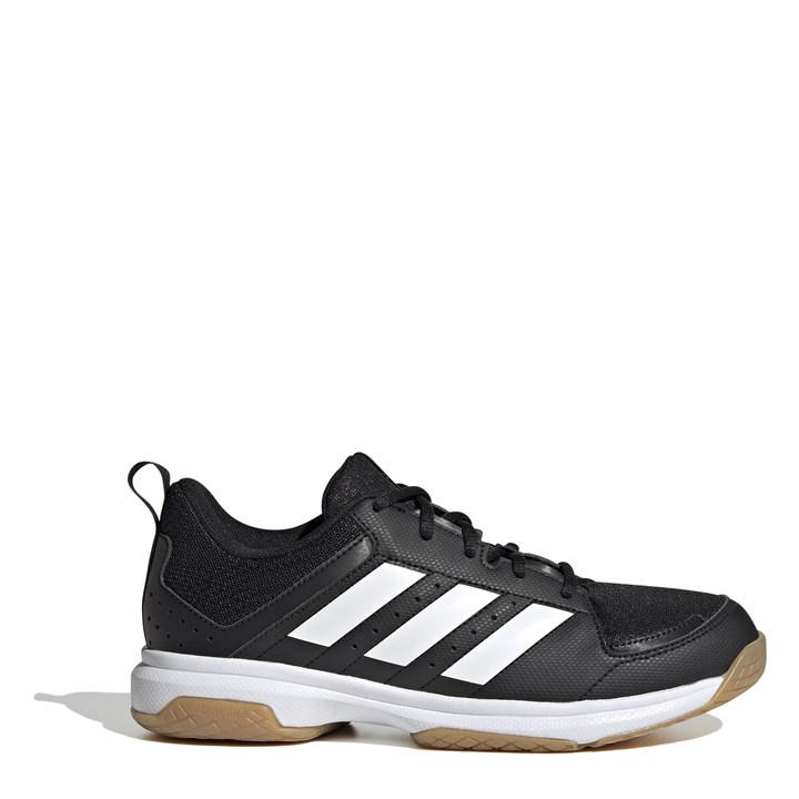 Adidas Women's Black Ligra Indoor Court Trainers Size 7