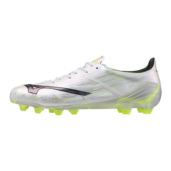 Mizuno Men's White Alpha Ii Firm Ground Rugby Boots Size 9