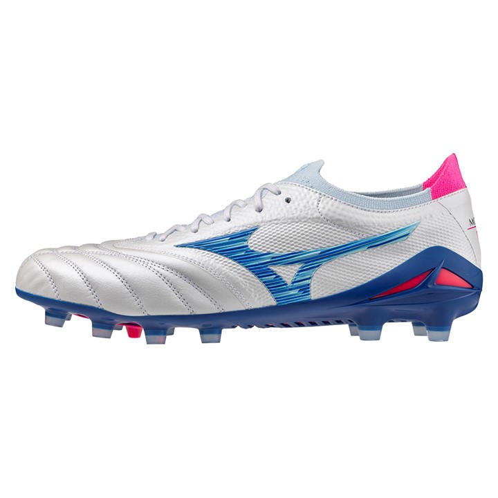 Mizuno Men's White Morelia Neo Iv Beta Adults Firm Ground Rugby Boots Size 10