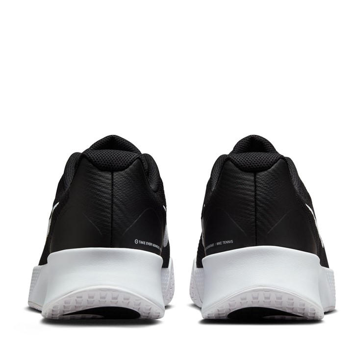 Black/White - Nike - Vapor Lite 3 Hard Court Tennis Shoes Mens