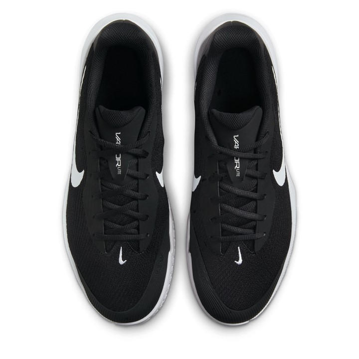 Black/White - Nike - Vapor Lite 3 Hard Court Tennis Shoes Mens