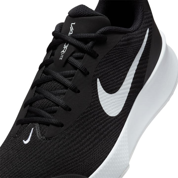 Black/White - Nike - Vapor Lite 3 Hard Court Tennis Shoes Mens