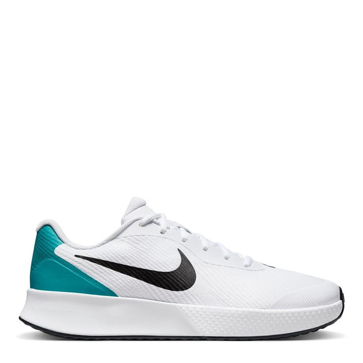 Wht/Blk-Emrld - Nike - Vapor Lite 3 Hard Court Tennis Shoes Mens