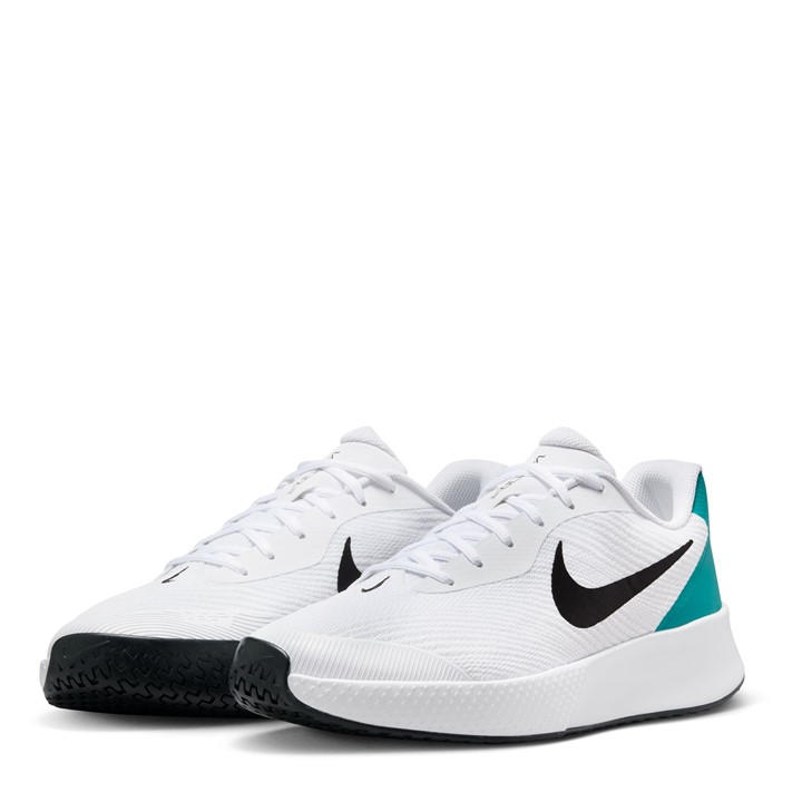 Wht/Blk-Emrld - Nike - Vapor Lite 3 Hard Court Tennis Shoes Mens