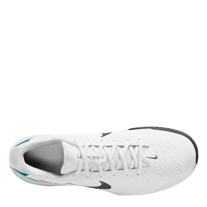 Wht/Blk-Emrld - Nike - Vapor Lite 3 Hard Court Tennis Shoes Mens