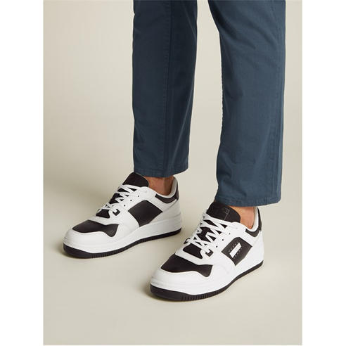 Tommy Jeans - Retro Leather Basket Trainers