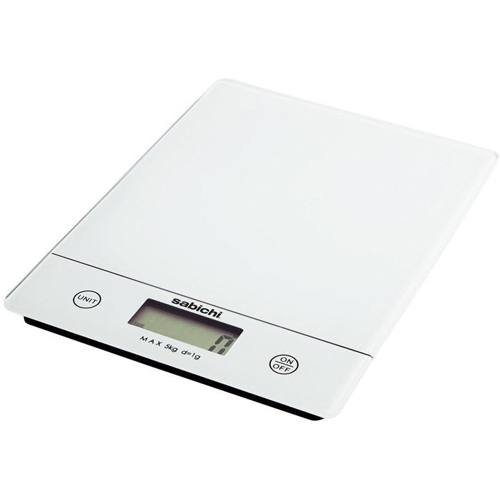 Sabichi Digital Kitchen Scales - White