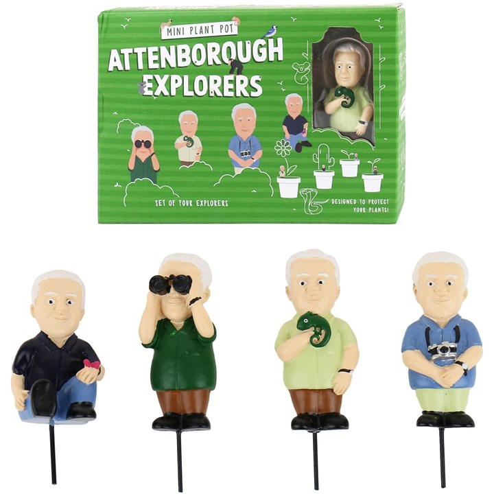 Gift Republic Unisex Green Attenborough Plant Marker