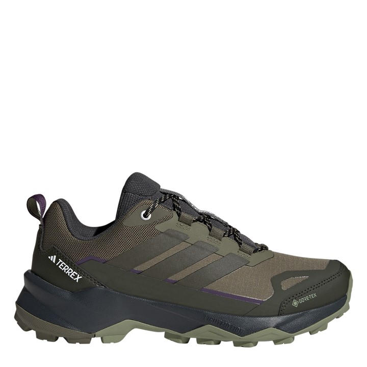 Adidas Women's Green Terrex Skychaser Ax5 Gore-Tex Hiking Shoes Size 5