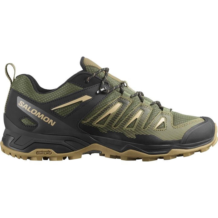 Lichen/Black - Salomon - X Ultra Prime 2 Vent Hiking Shoes Mens