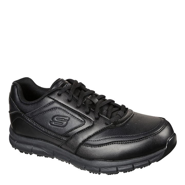 Skechers Work Relaxed Fit: Nampa Sr Work Trainers Men In Black