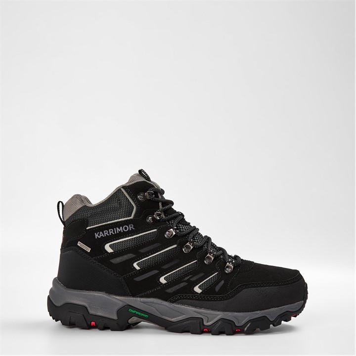 Karrimor Men's Black Mount Mid Waterproof Walking Boots Size 7