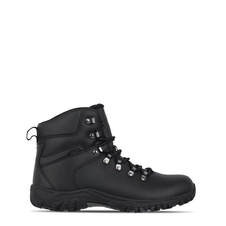 Gelert Leather Mens Walking Boots Black FRASERS