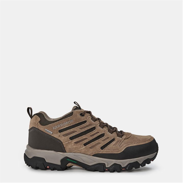 Karrimor Men's Beige Mount Low Waterproof Walking Shoes Size 11