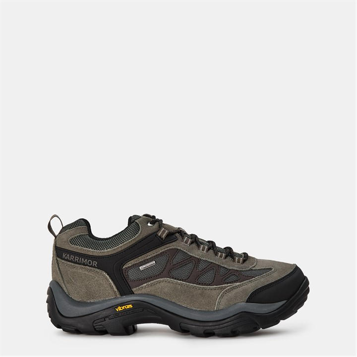 Karrimor Men's Grey Aspen Low Walking Shoes Size 7