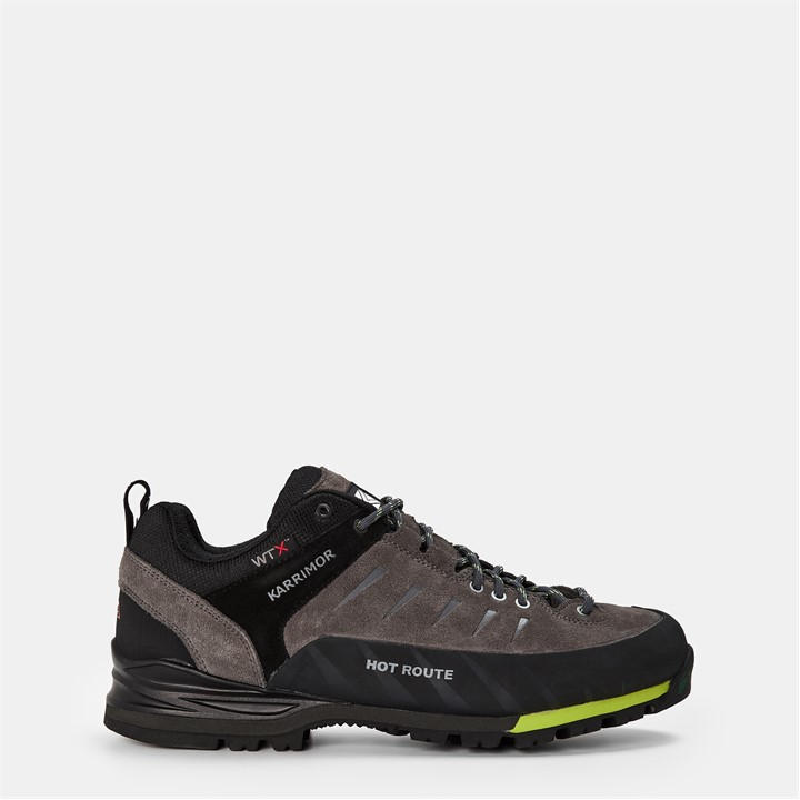 Karrimor Men's Grey Hot Route Walking Shoes Size 10.5