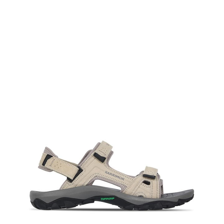 Karrimor Men's Beige Antibes Leather Walking Sandals Size 7
