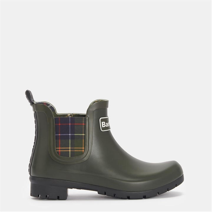 Barbour Kingham Wellington Boots In Green