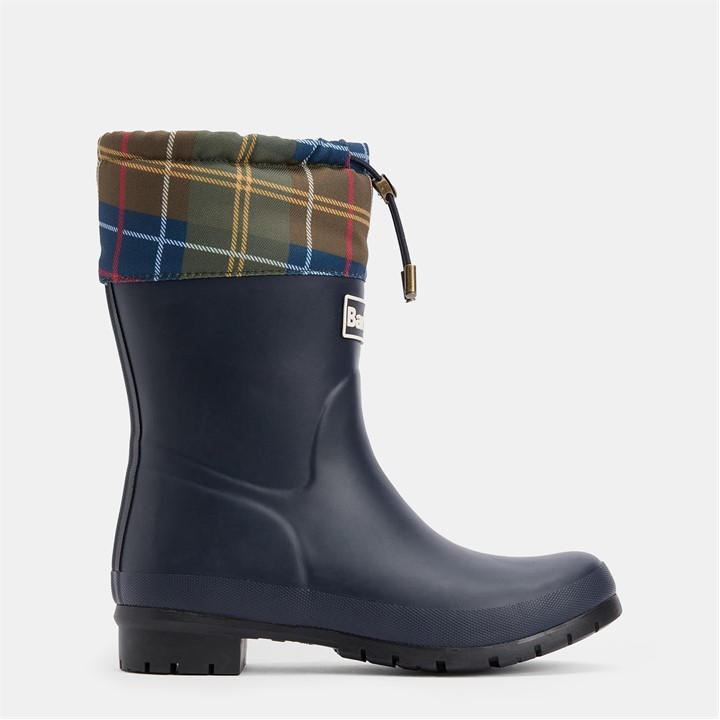 Barbour B.li Mowbray Mid Ld54 In Blue