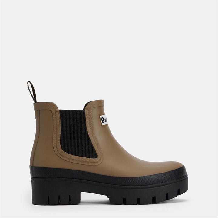 Barbour Halton Ankle Wellingtons In Sand