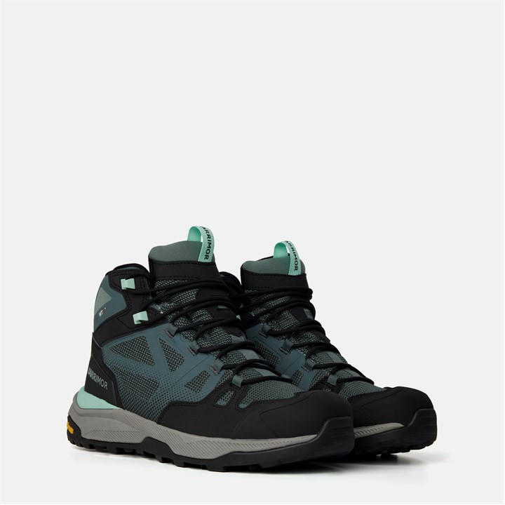 Bottes De Randonnée Karrimor Helix Mid - Femme - Taille UK 4 - Noir - Imperméables