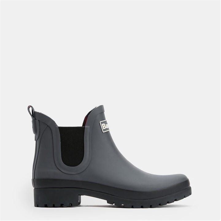 Barbour Mallow Wellington Boots In Grey