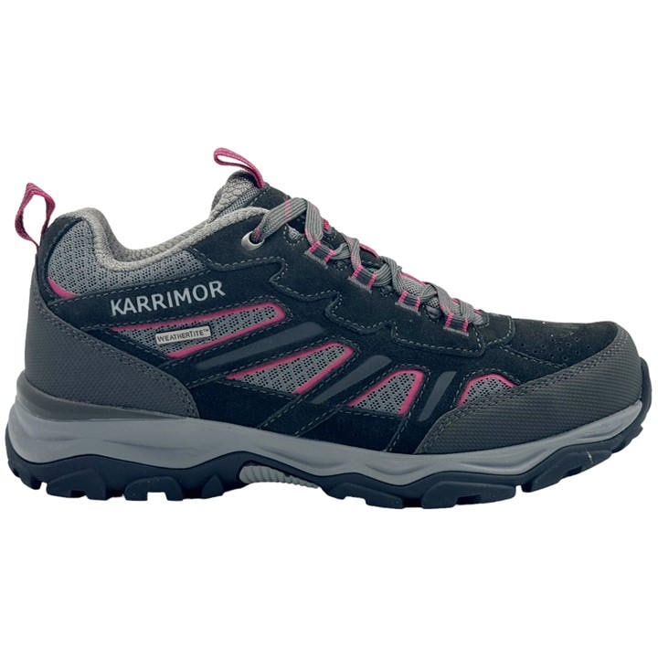 Karrimor Women's Grey Mount Low Waterproof Walking Shoes Size 4.5