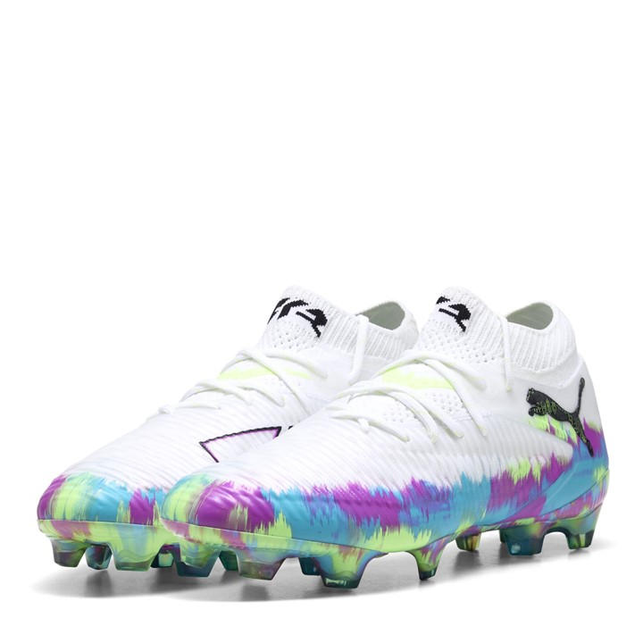 Puma Women's White Future Ultimate Firm Ground Football Boots Size 8