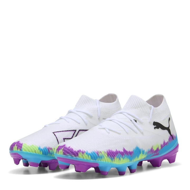 Puma Women's White Future Match Artificial Ground Football Boots Size 8