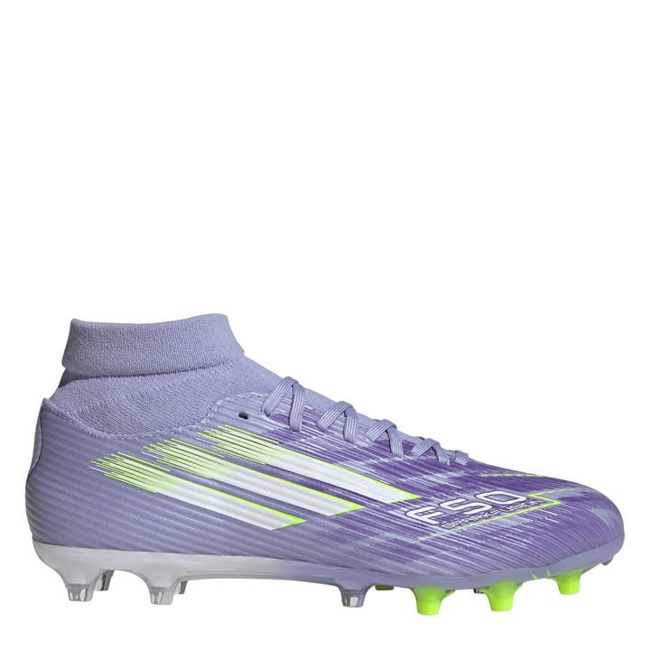 Adidas Women's Purple F50 Sparkfusion League Firm Ground Football Boots Size 6.5