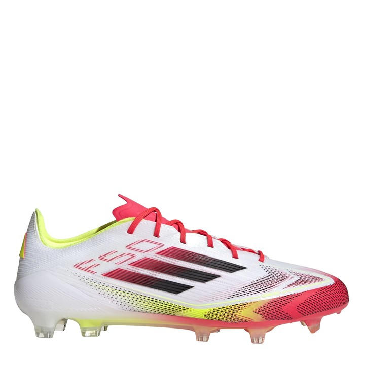 Adidas Men's White F50 Elite Adults Firm Ground Football Boots Size 10.5