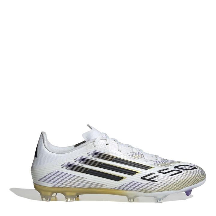 Adidas Men's White F50 League Adults Firm Ground Football Boots Size 11