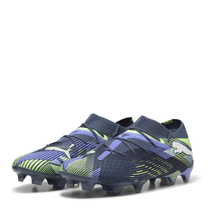 Puma Men's Grey Future Ultimate Firm Ground Football Boots Size 7