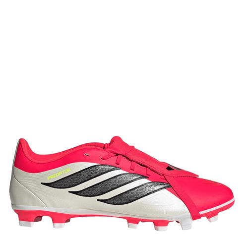adidas - Mens adidas Predator Fold-Over Tongue Club Firm Ground Football Boots