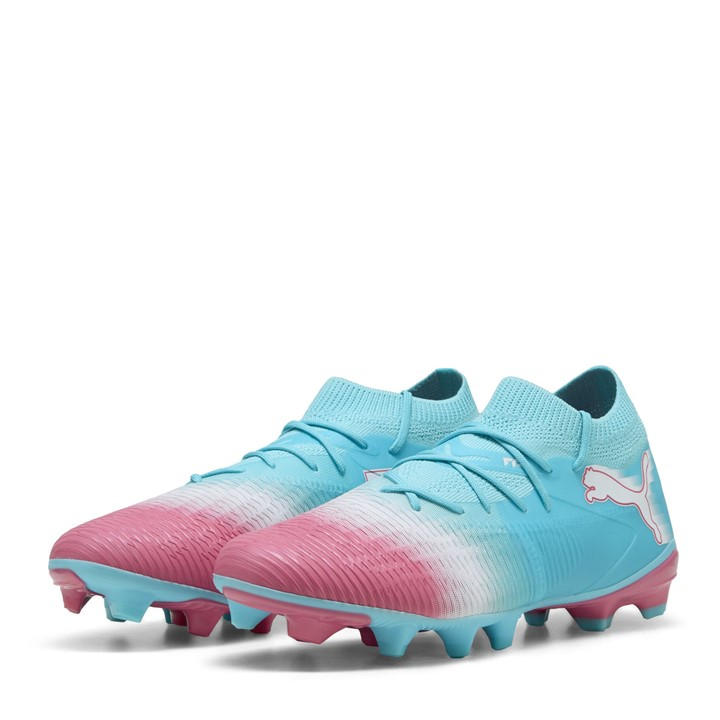 Puma Men's Blue Future Match Firm Ground Football Boots Size 8
