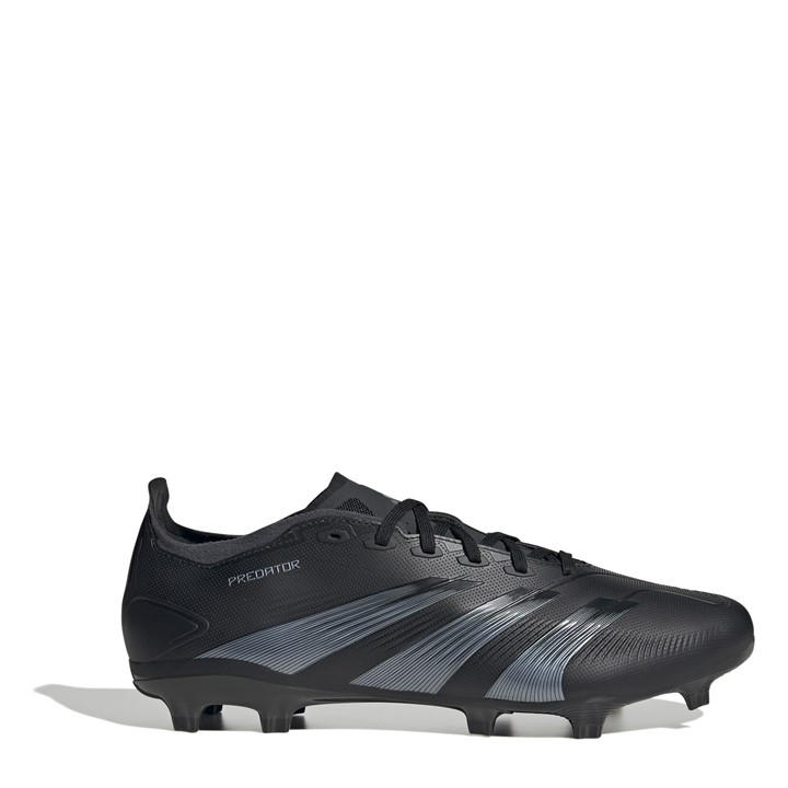 Adidas Men's Black Predator League Firm Ground Football Boots - Size 10.5