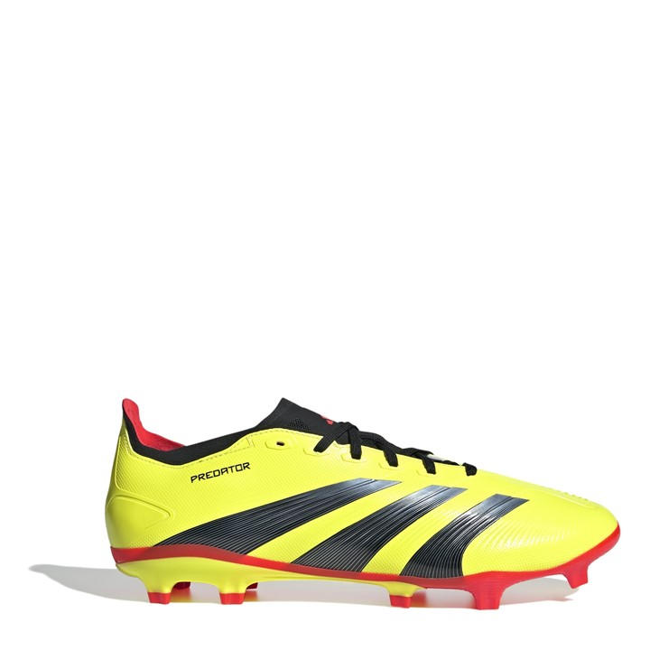 Adidas Men's Yellow Predator League Firm Ground Football Boots Size 10