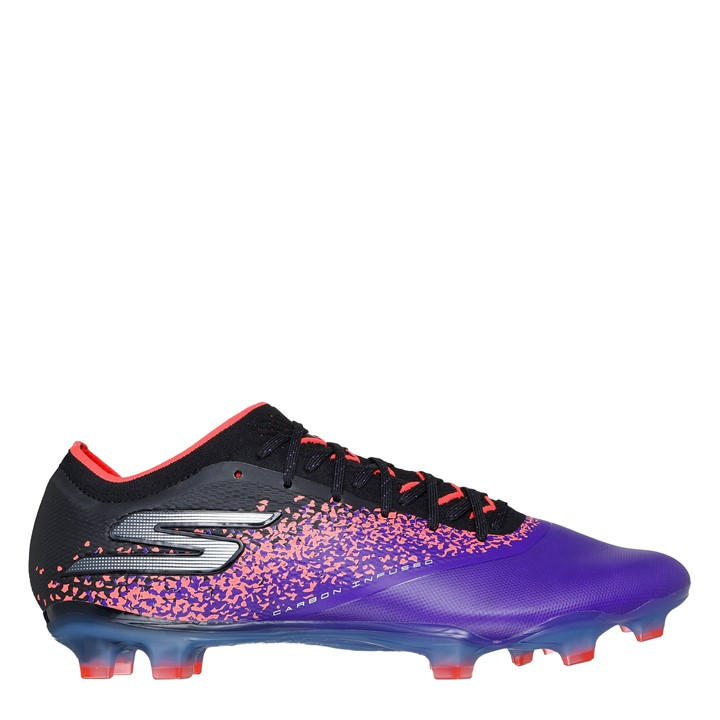 Skechers Men's Purple Razor Elite Firm Ground Football Boots Size 10