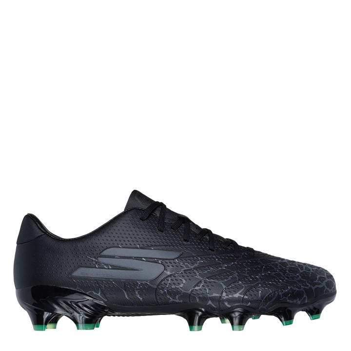 Skechers Men's Black Skx 1 Firm Ground Football Boots Size 7
