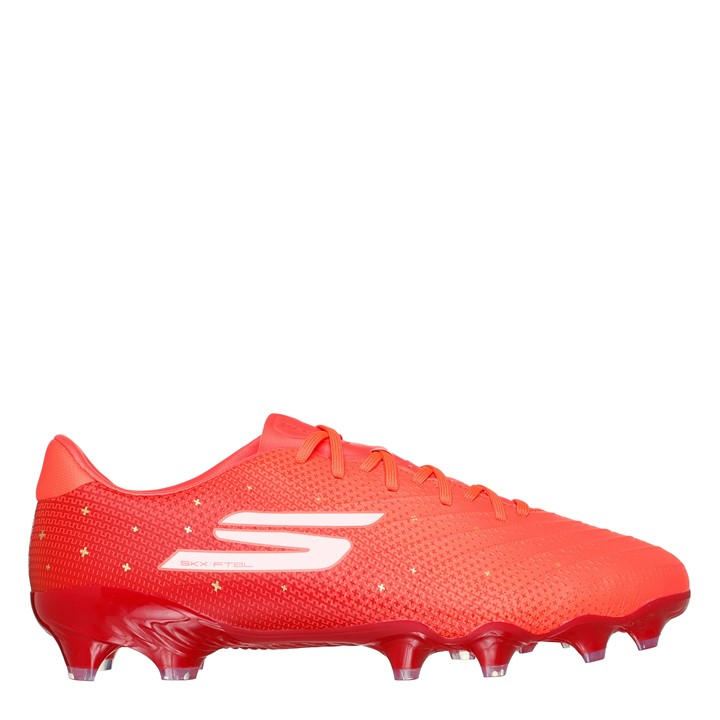 Skechers Men's Red Skx 1 Firm Ground Football Boots Size 9