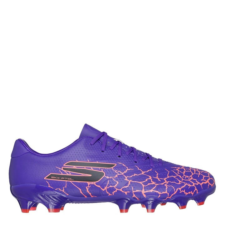 Skechers Men's Purple Skx 1 Firm Ground Football Boots Size 11